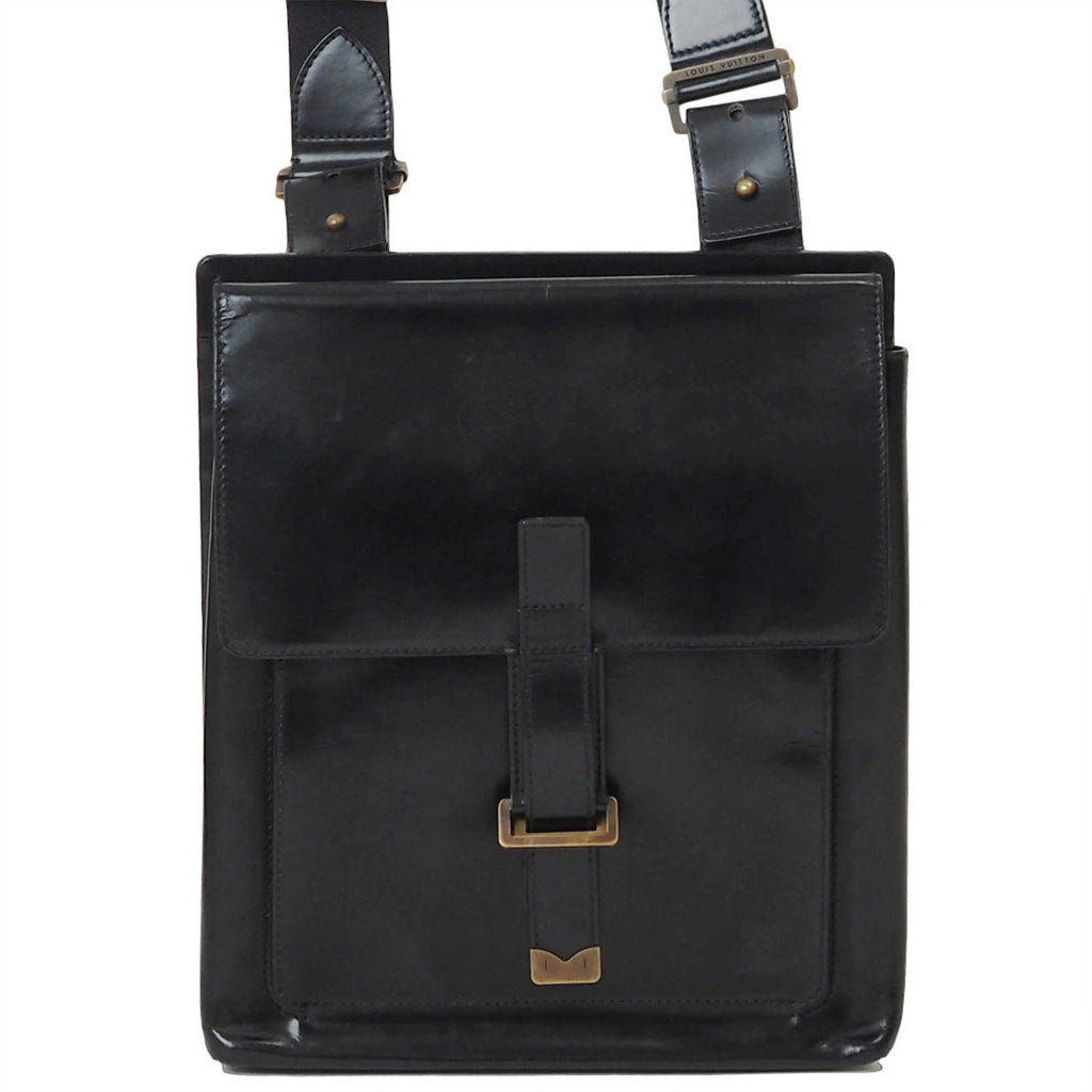 Louis Vuitton Noir Nomade Leather Shoulder Bag (Pre-Owned)