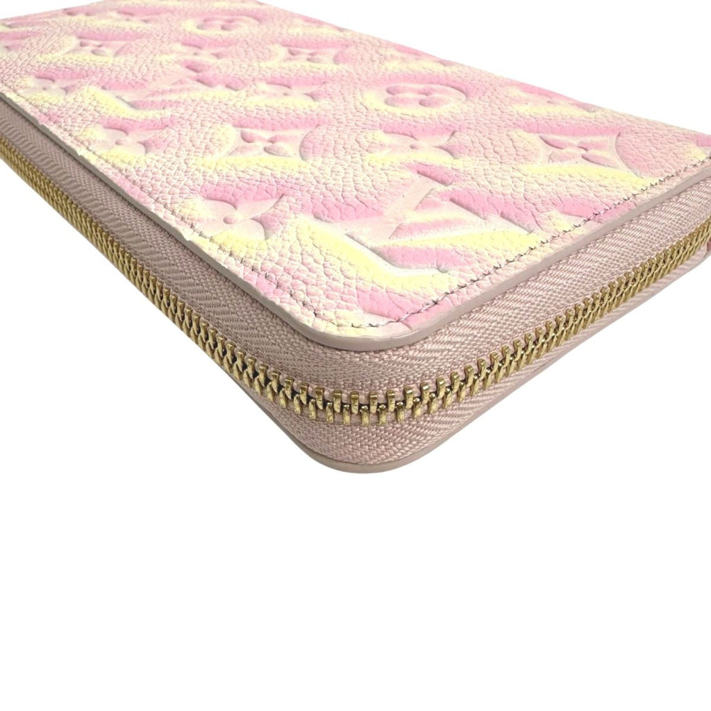 Louis Vuitton Monogram Empreinte Pink Monogram Empreinte Long Wallet (Bi-Fold) (Pre-Owned)