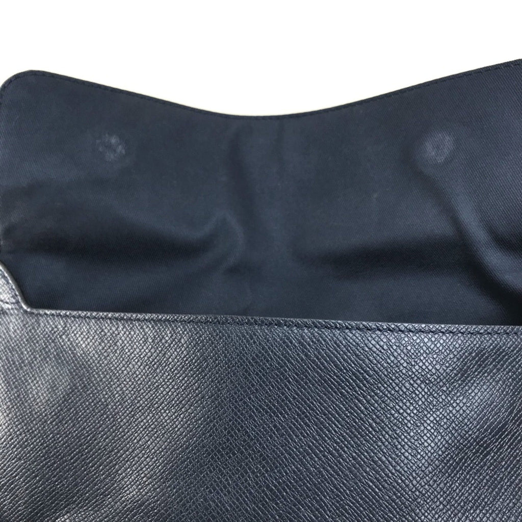 Louis Vuitton Navy Leather Shoulder Bag (Pre-Owned)