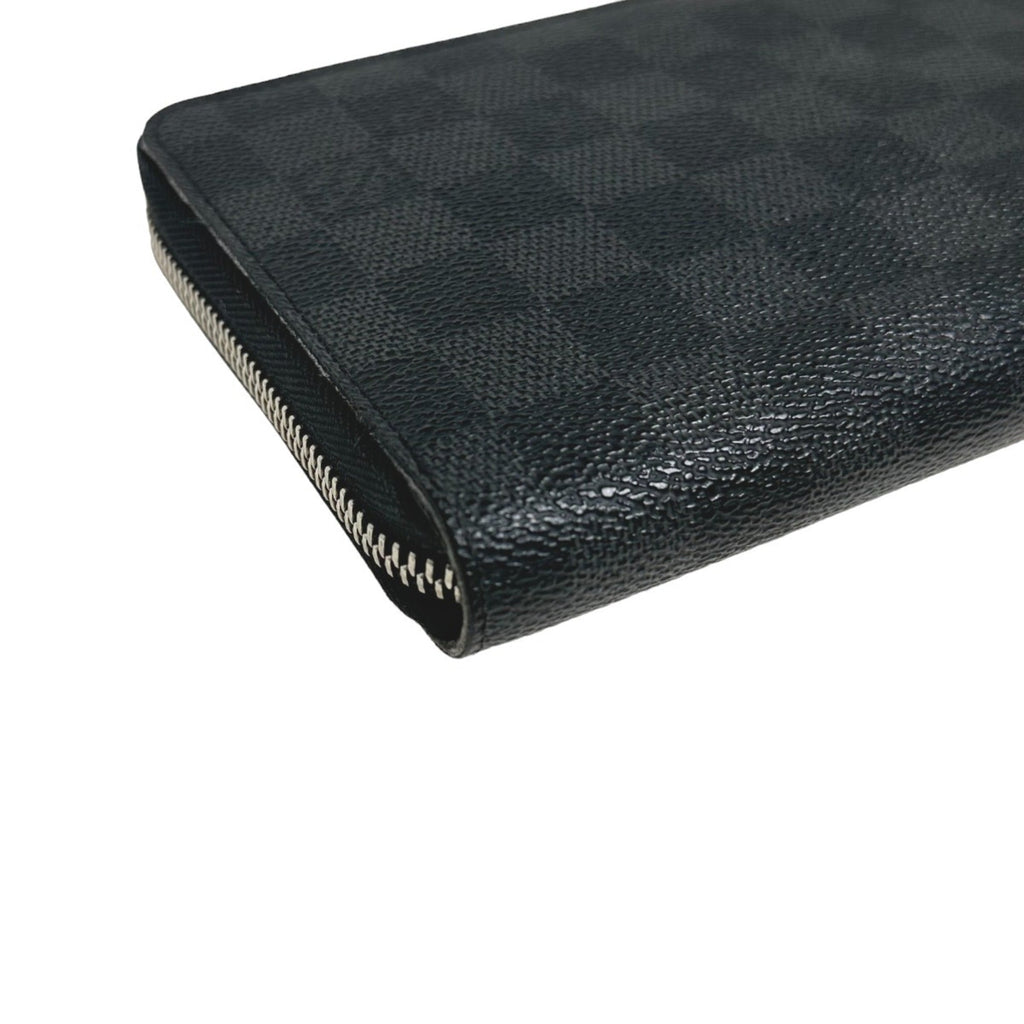 Louis Vuitton Black Damier Graphite Long Wallet (Bi-Fold) (Pre-Owned)