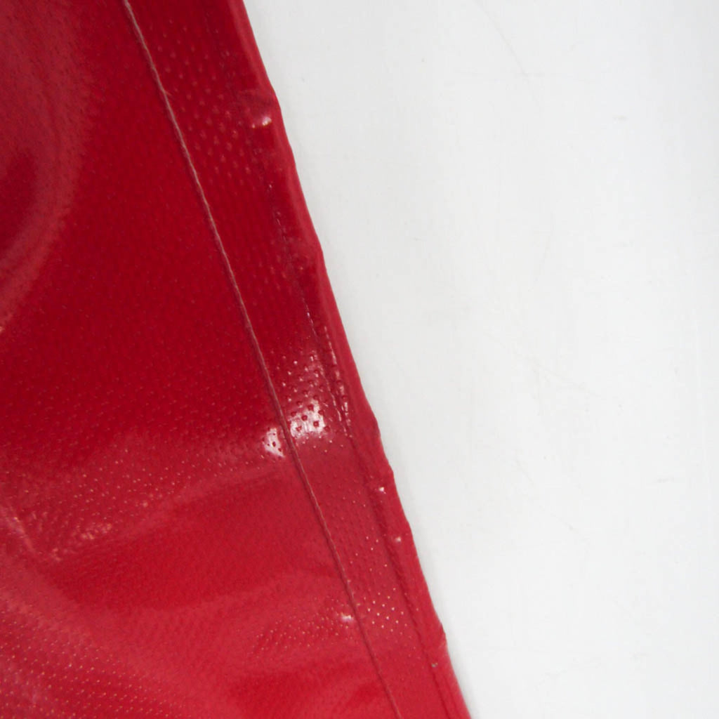 Chanel Red Color Vinyl Backpack (Pre-Owned)