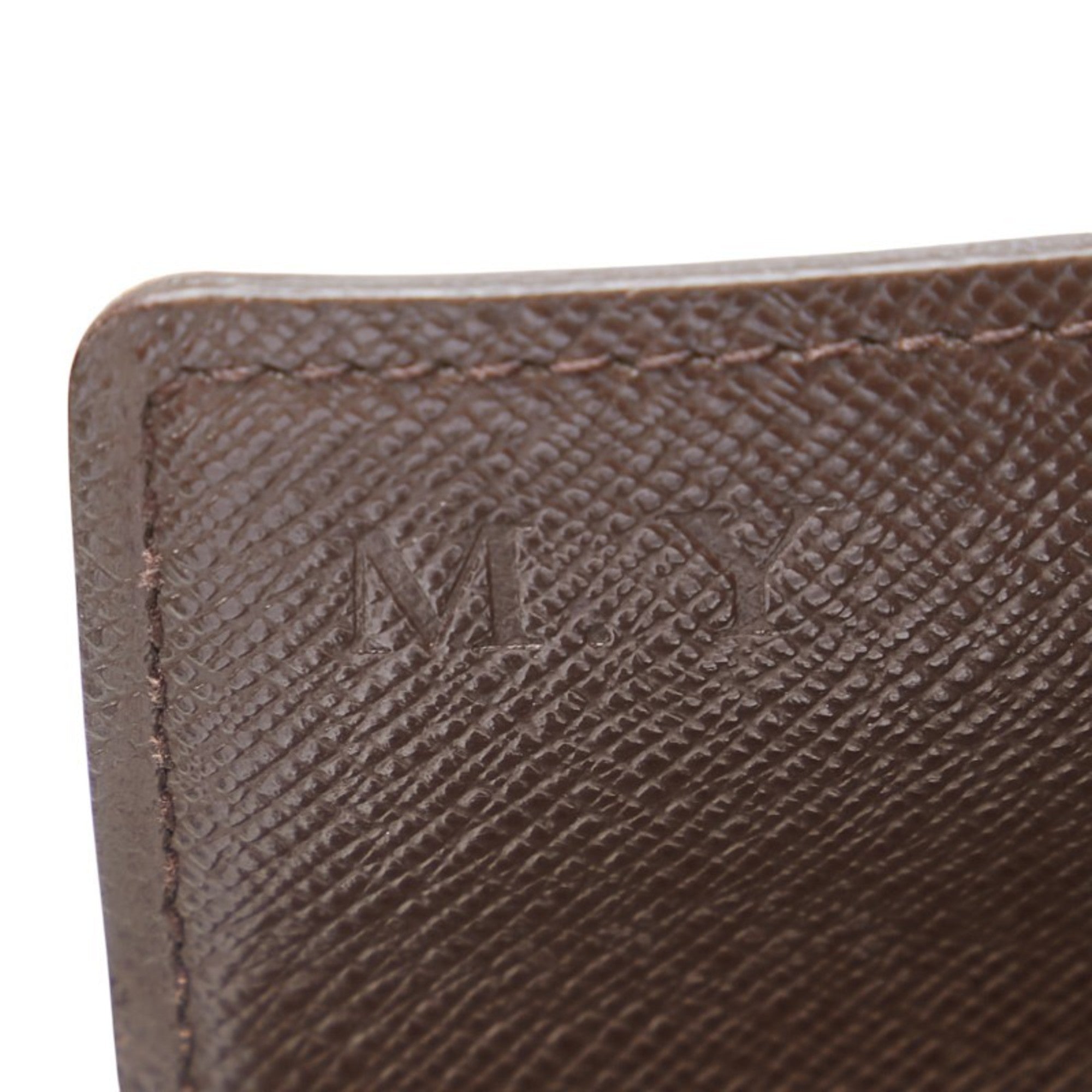 Louis Vuitton Damier Brown Pvc Wallet (Tri-Fold) (Pre-Owned)