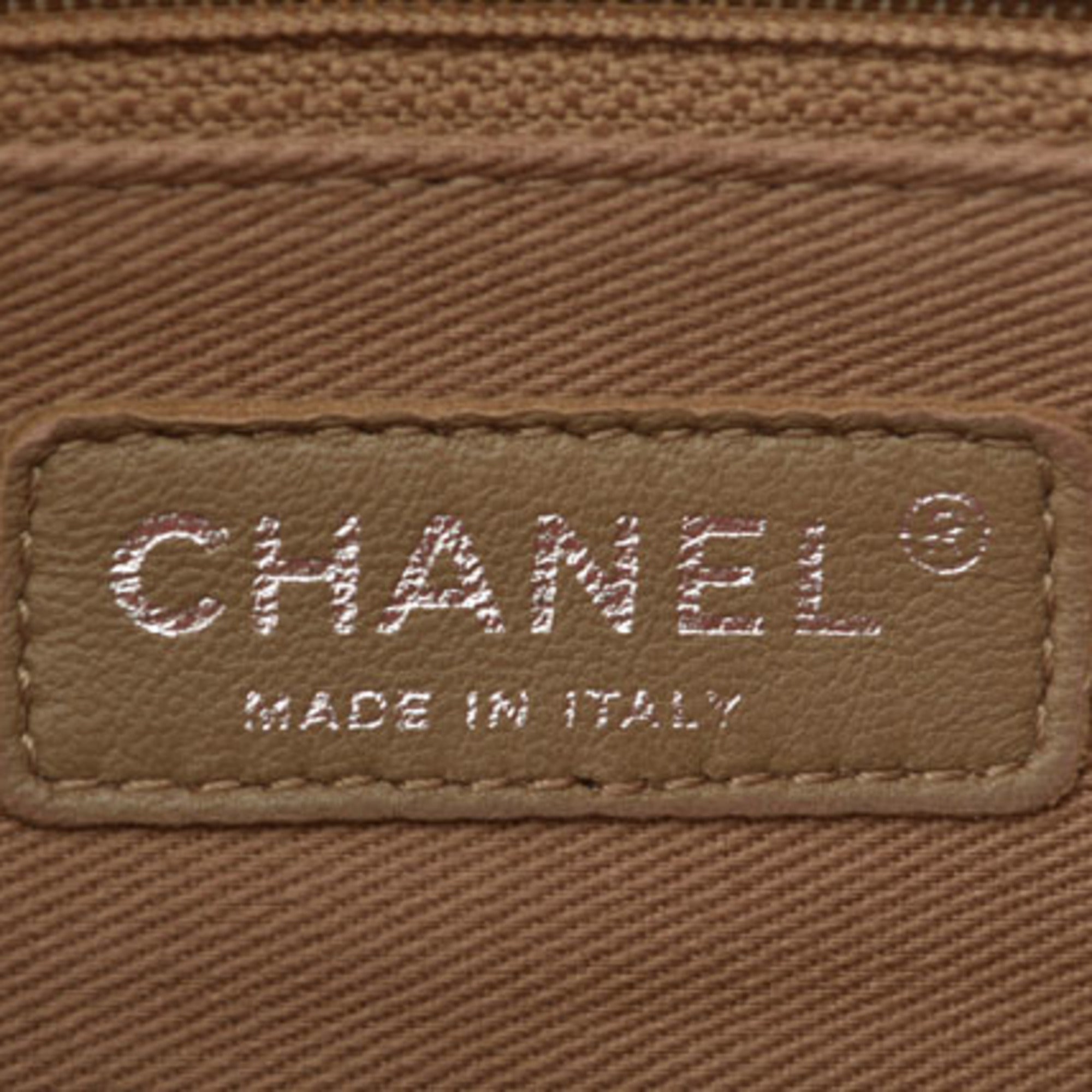 Chanel Red Color Caviar Leather Shoulder Bag (Pre-Owned)