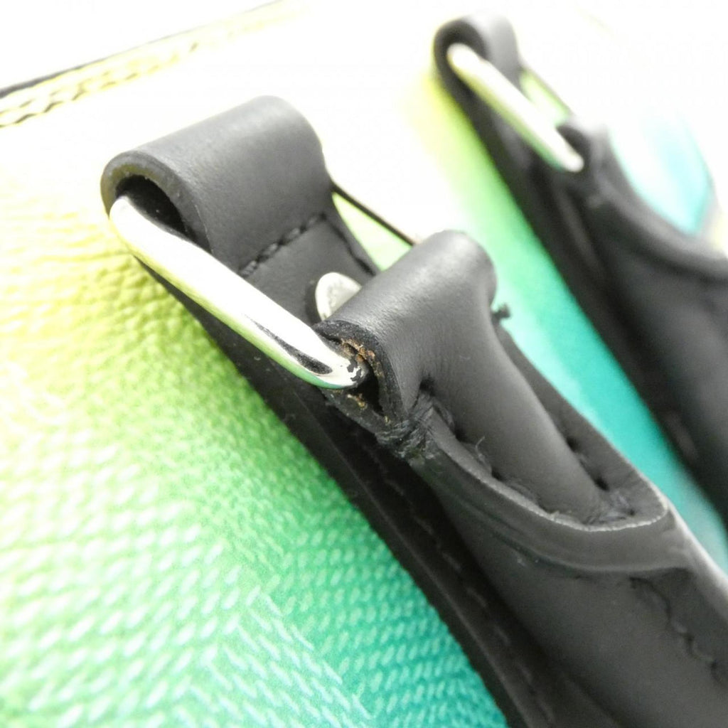 Louis Vuitton Vert Coated Canvas Boston Bag (Pre-Owned)