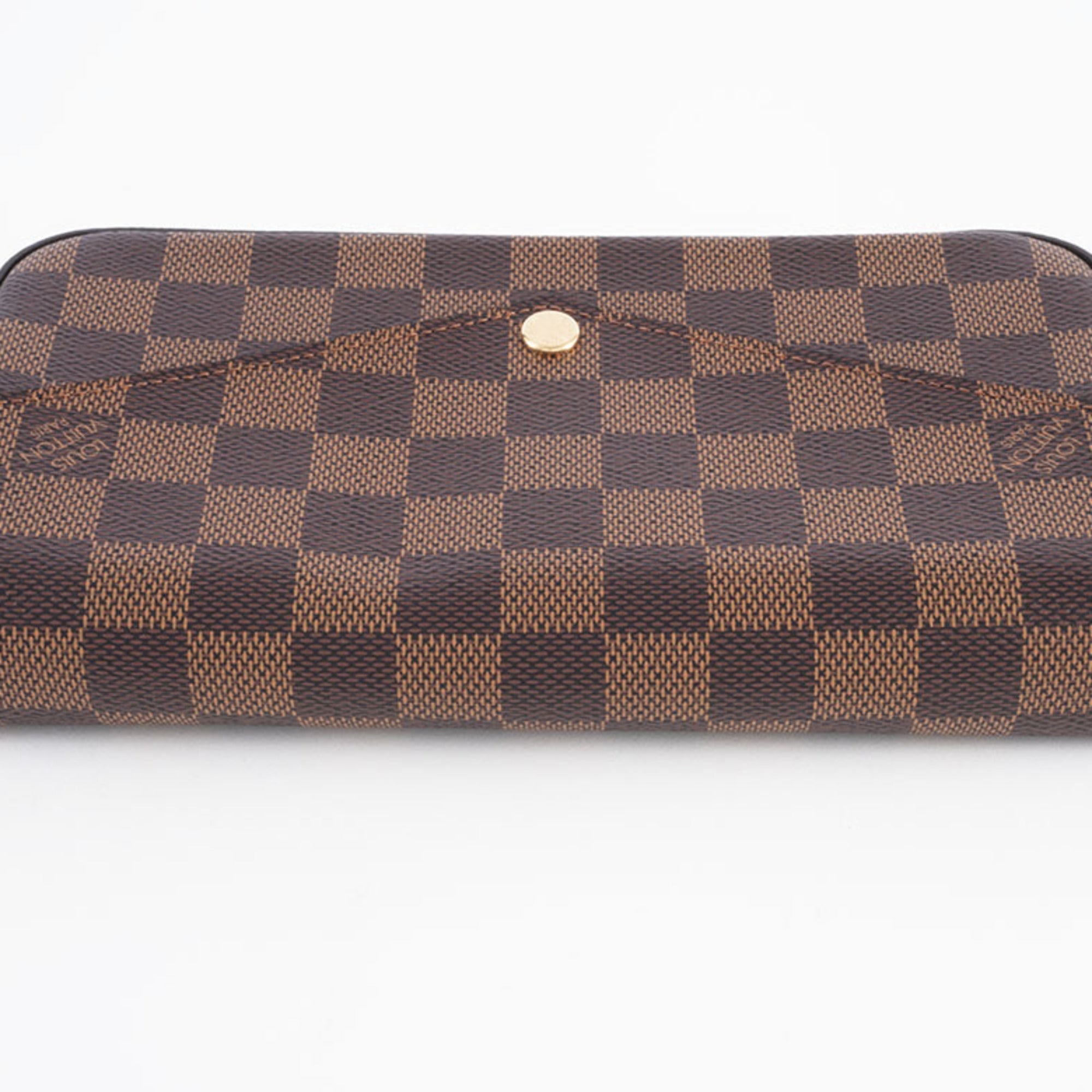 Louis Vuitton Brown Damier Canvas Ebene Damier Canvas Shoulder Bag (Pre-Owned)