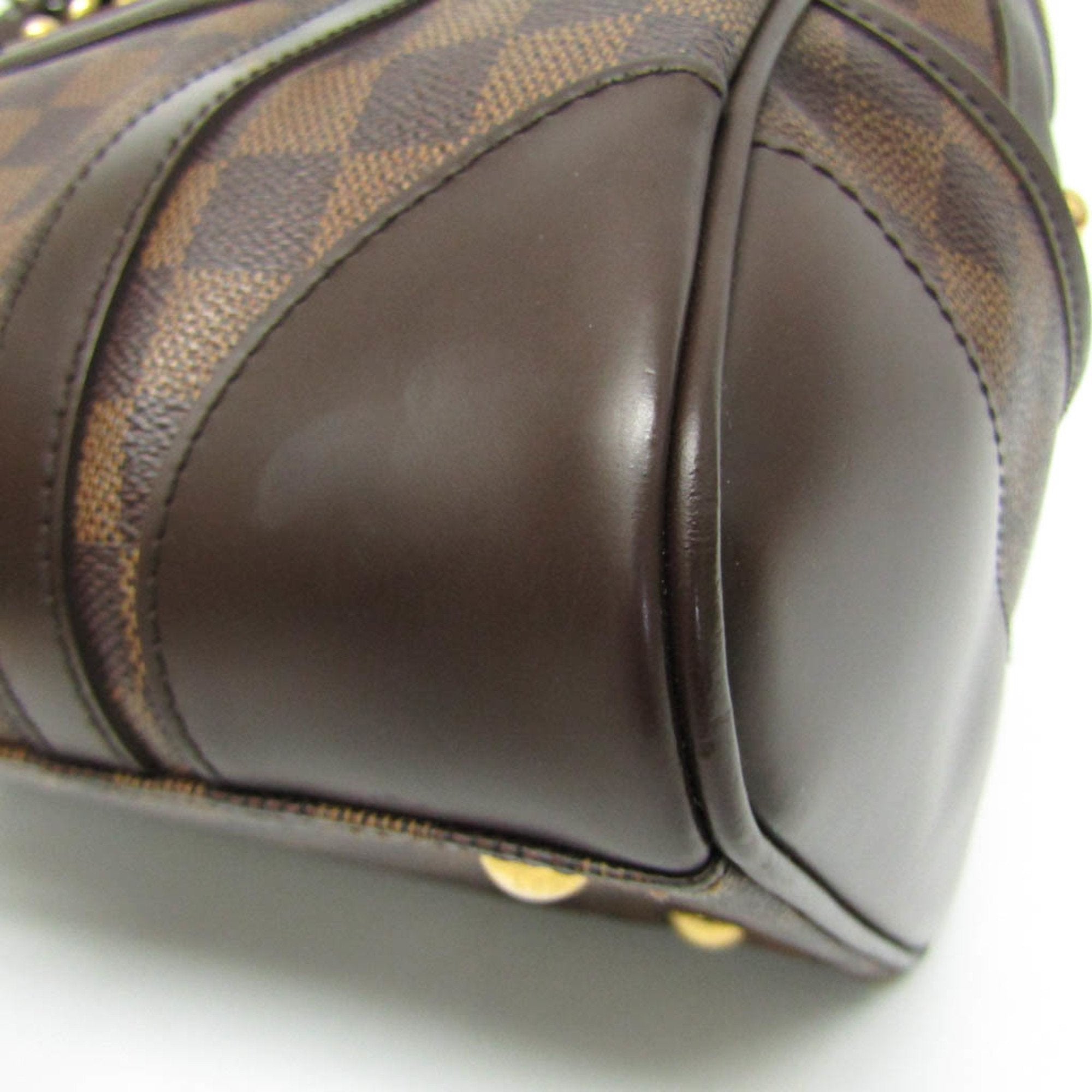 Louis Vuitton Damier Ebene Damier Canvas Handbag (Pre-Owned)