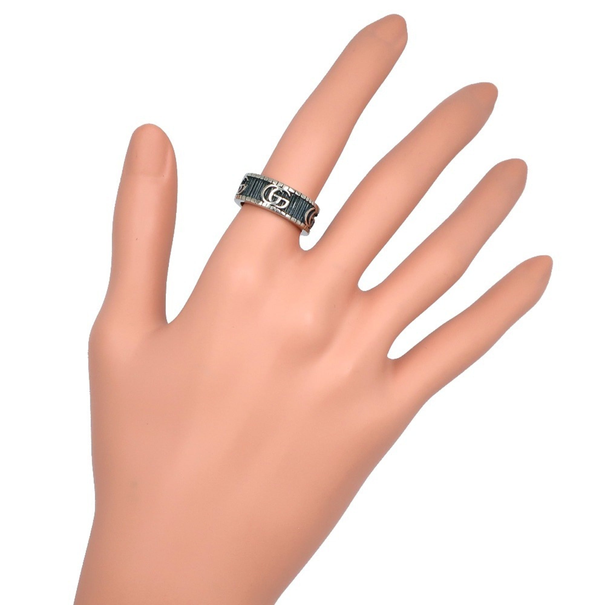 Gucci Silver Silver 925 Band Ring (Pre-Owned)