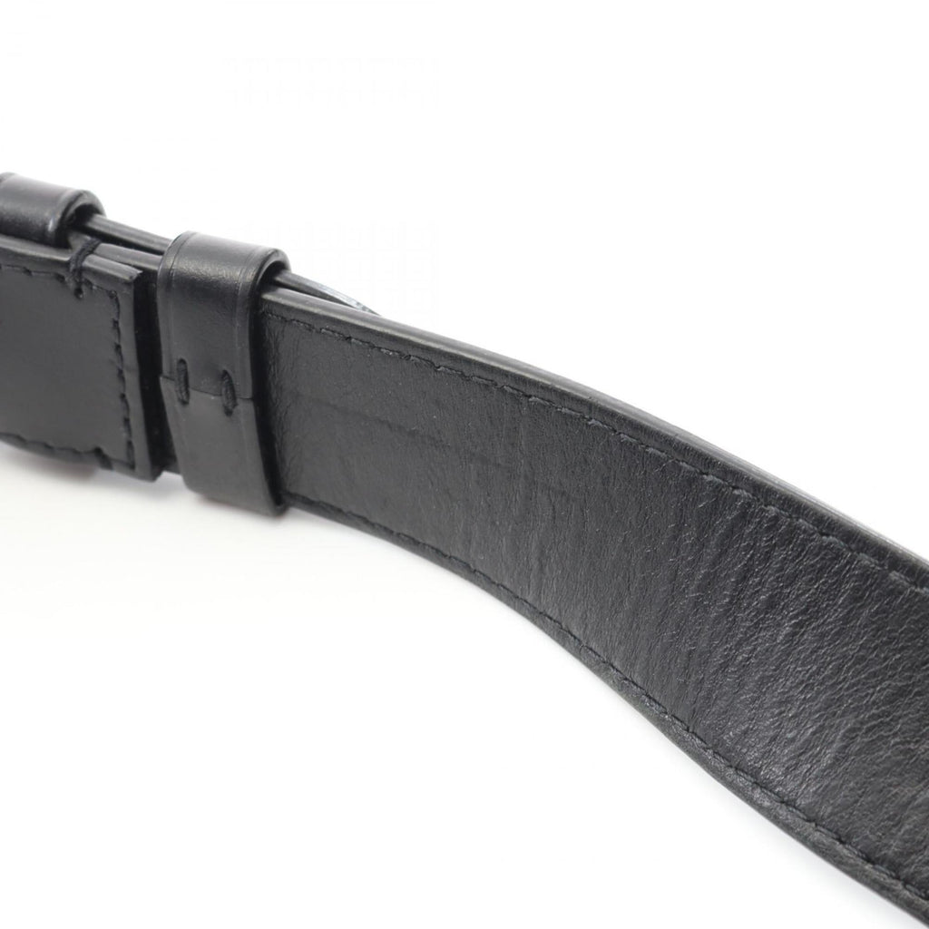 Louis Vuitton Black Noir Leather Fanny Pack Pochette (Pre-Owned)