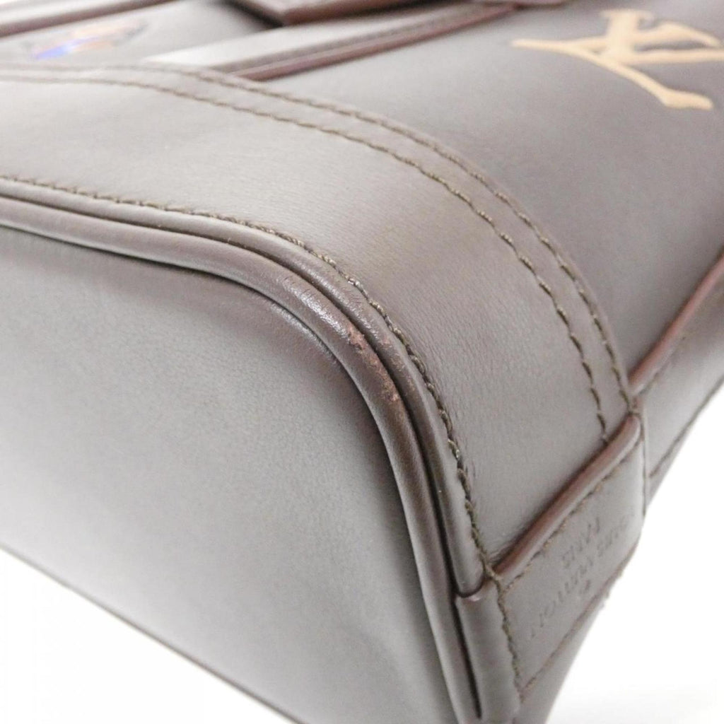 Louis Vuitton Brown Leather Handbag (Pre-Owned)