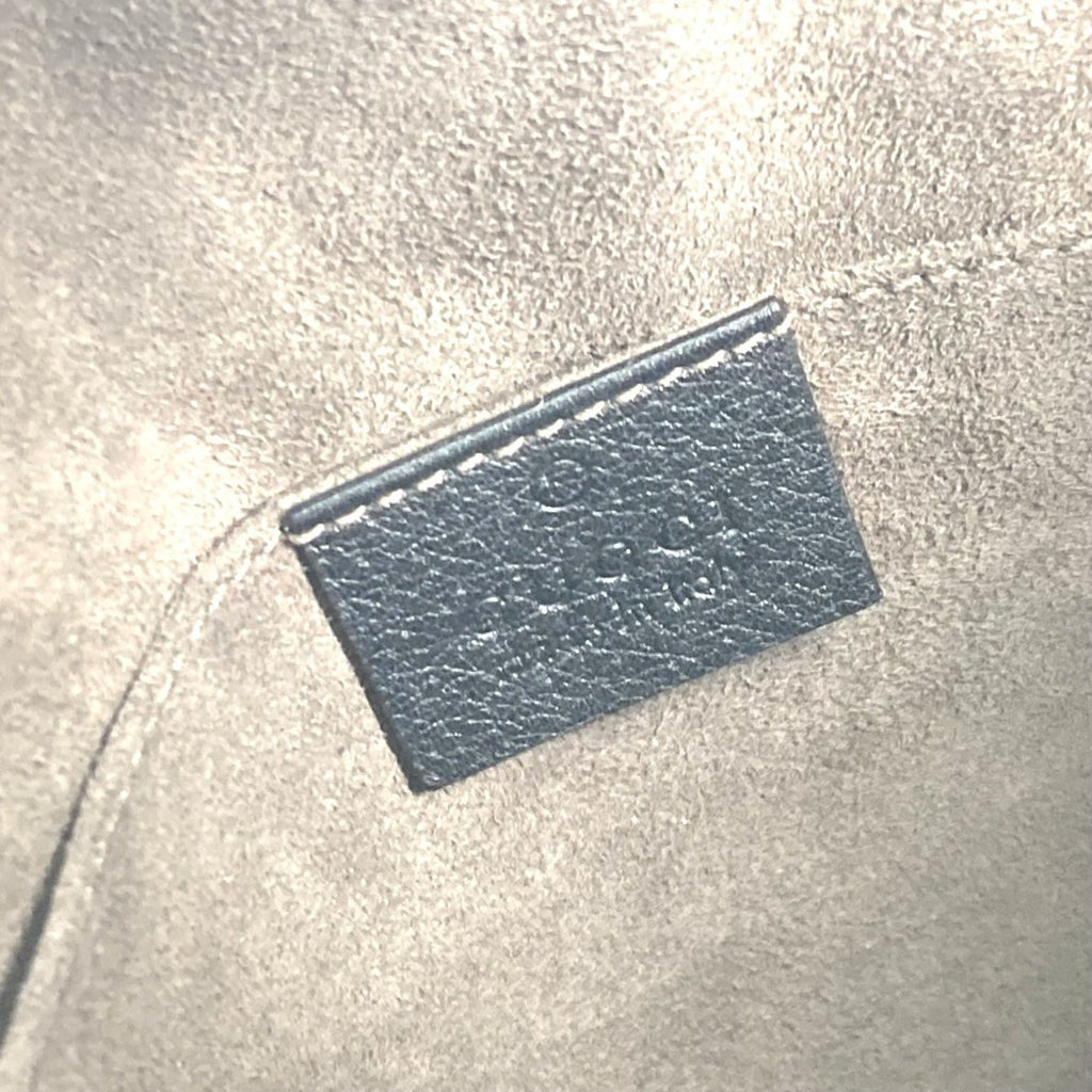 Gucci Black Leather Clutch Bag Pouch (Pre-Owned)