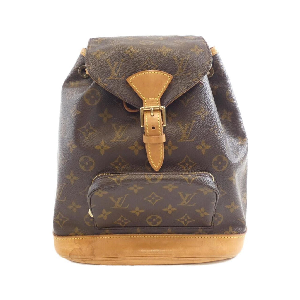 Louis Vuitton Monogram Marron Coated Canvas Backpack (Pre-Owned)