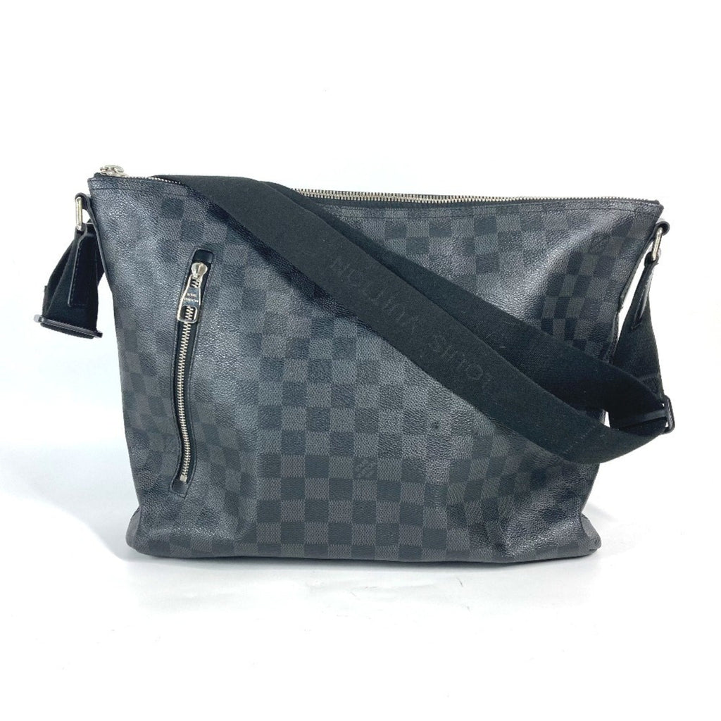Louis Vuitton Black Damier Graphite Shoulder Bag (Pre-Owned)