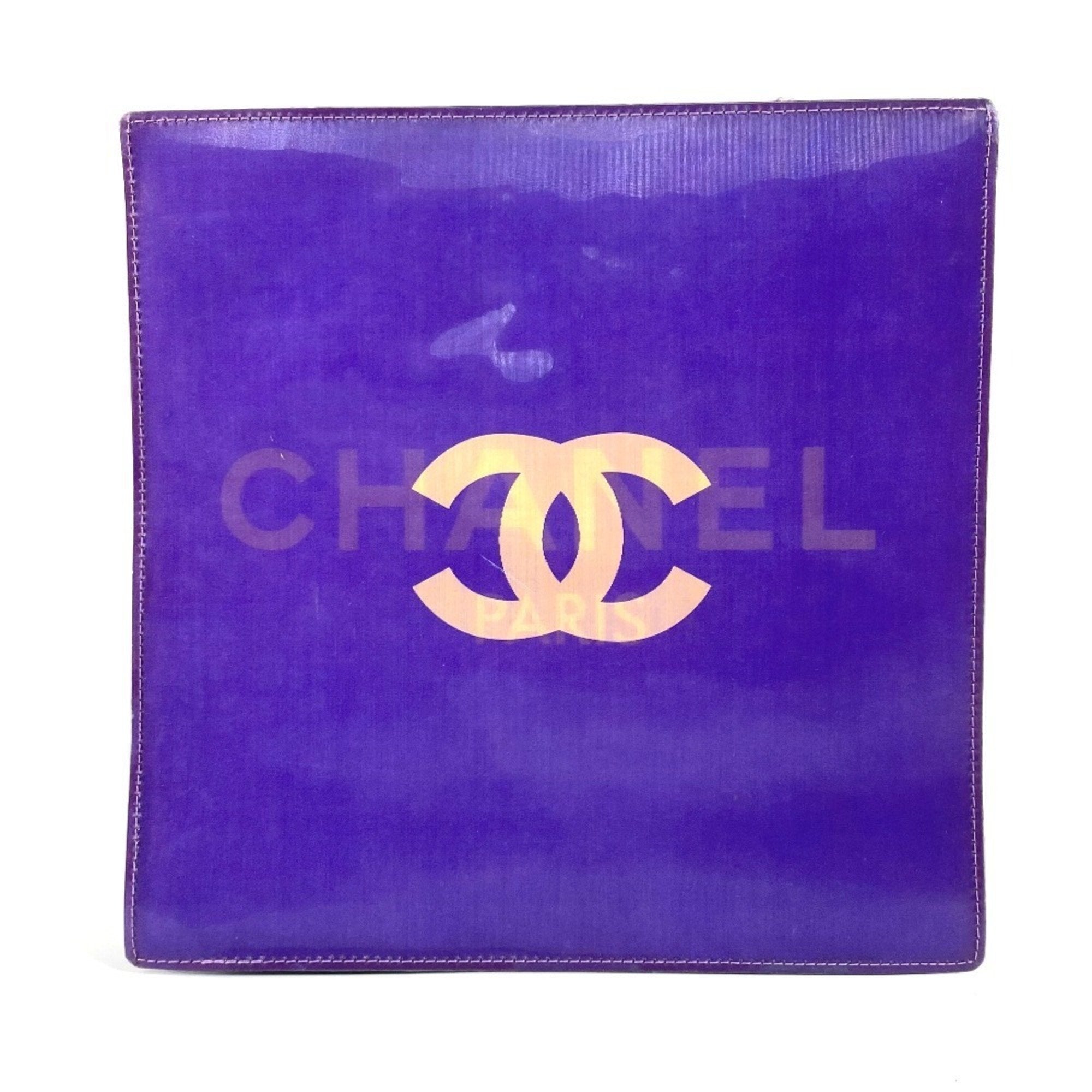 Chanel Purple Vinyl Shoulder Bag (Pre-Owned)