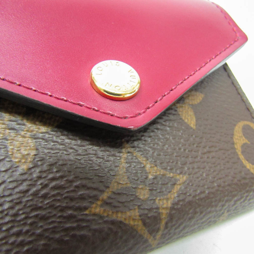 Louis Vuitton Monogram Fuchsia Monogram Monogram Wallet (Tri-Fold) (Pre-Owned)