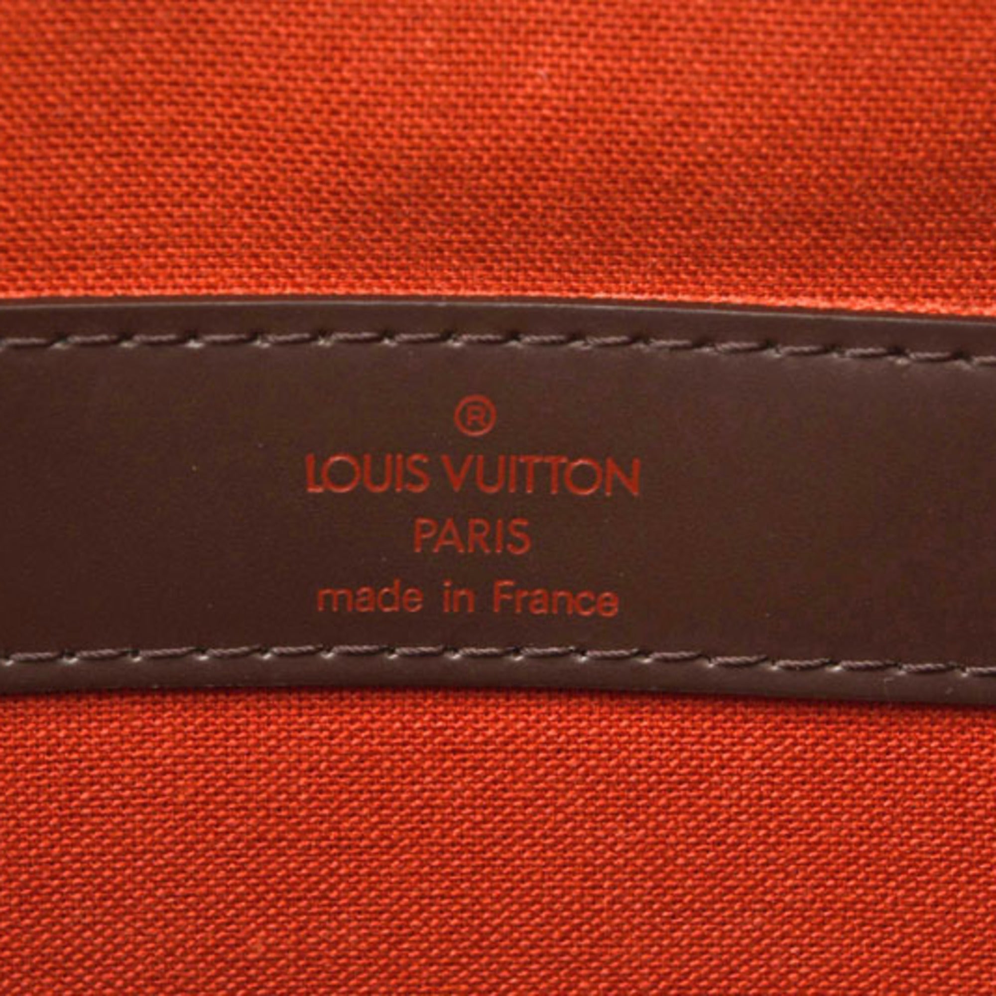 Louis Vuitton Damier Brown Damier Canvas Coated Canvas Shoulder Bag (Pre-Owned)