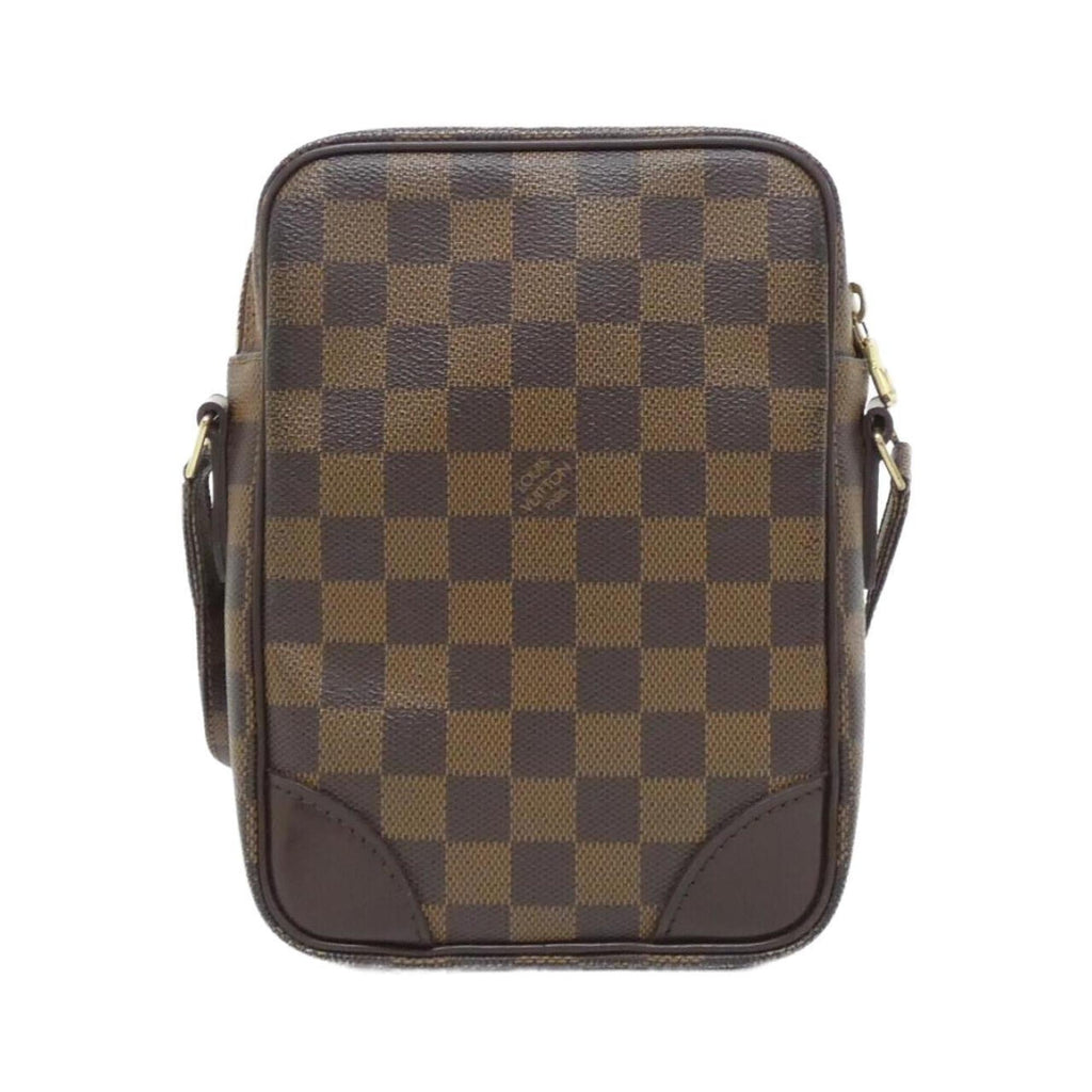 Louis Vuitton Ebene Coated Canvas Shoulder Bag (Pre-Owned)