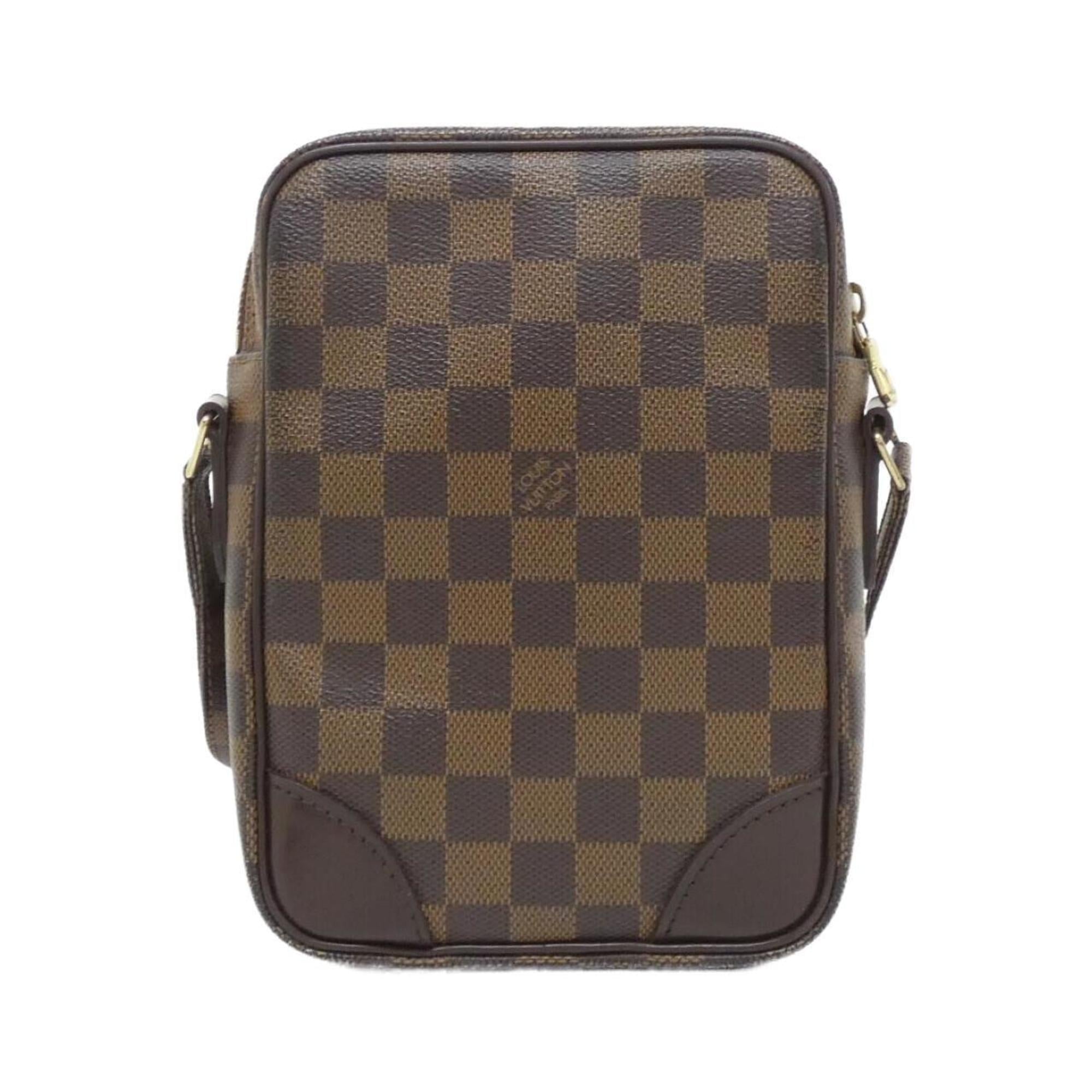 Louis Vuitton Ebene Coated Canvas Shoulder Bag (Pre-Owned)