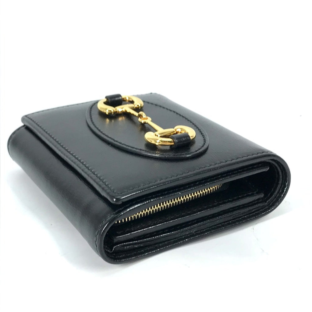 Gucci Black Leather Wallet (Bi-Fold) (Pre-Owned)