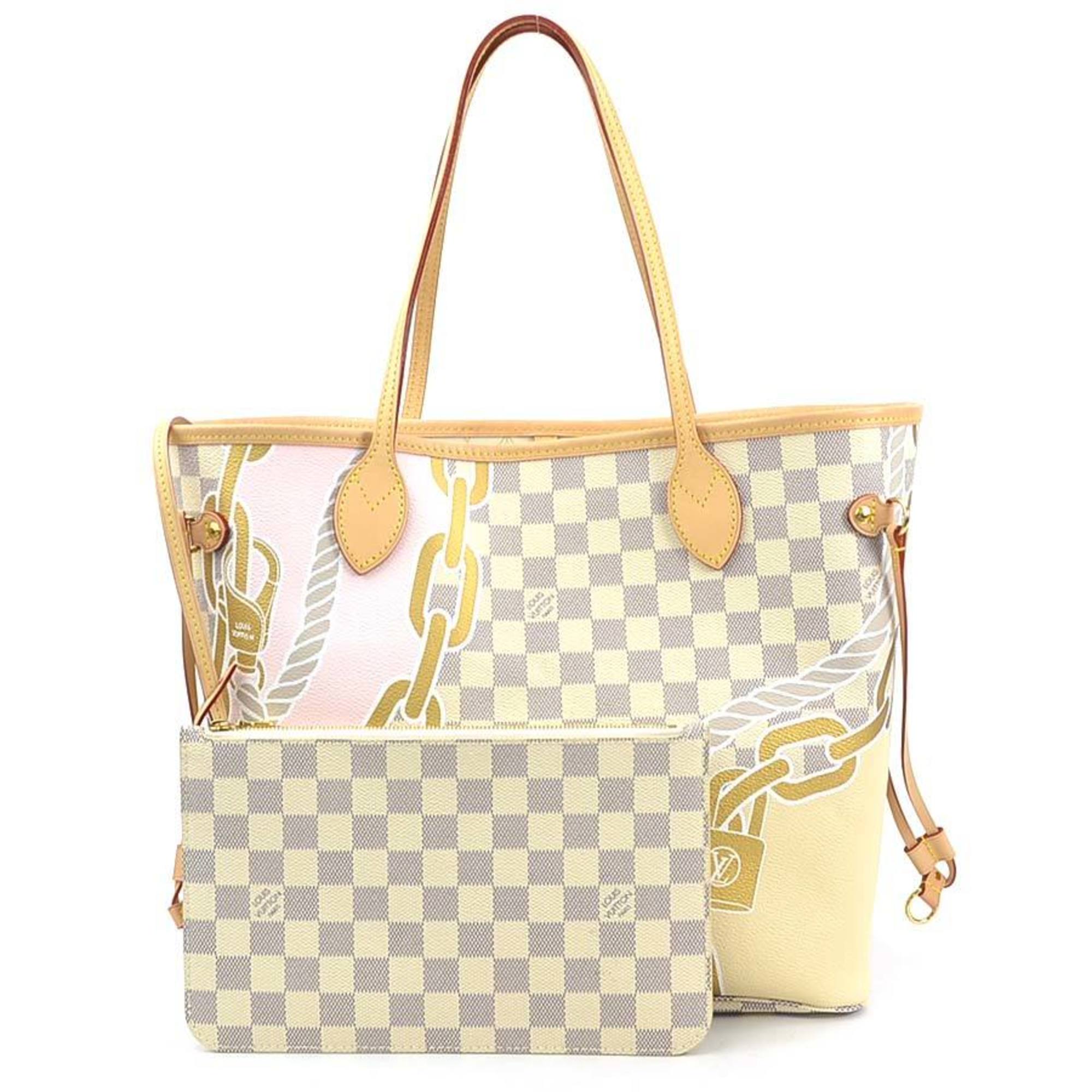 Louis Vuitton Damier Azur Ivory Damier Azur Handbag (Pre-Owned)
