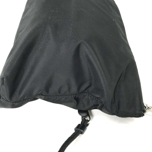 Burberry Black White Nylon Clutch Bag Pouch (Pre-Owned)