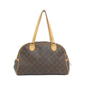 Louis Vuitton Marron Coated Canvas Shoulder Bag (Pre-Owned)