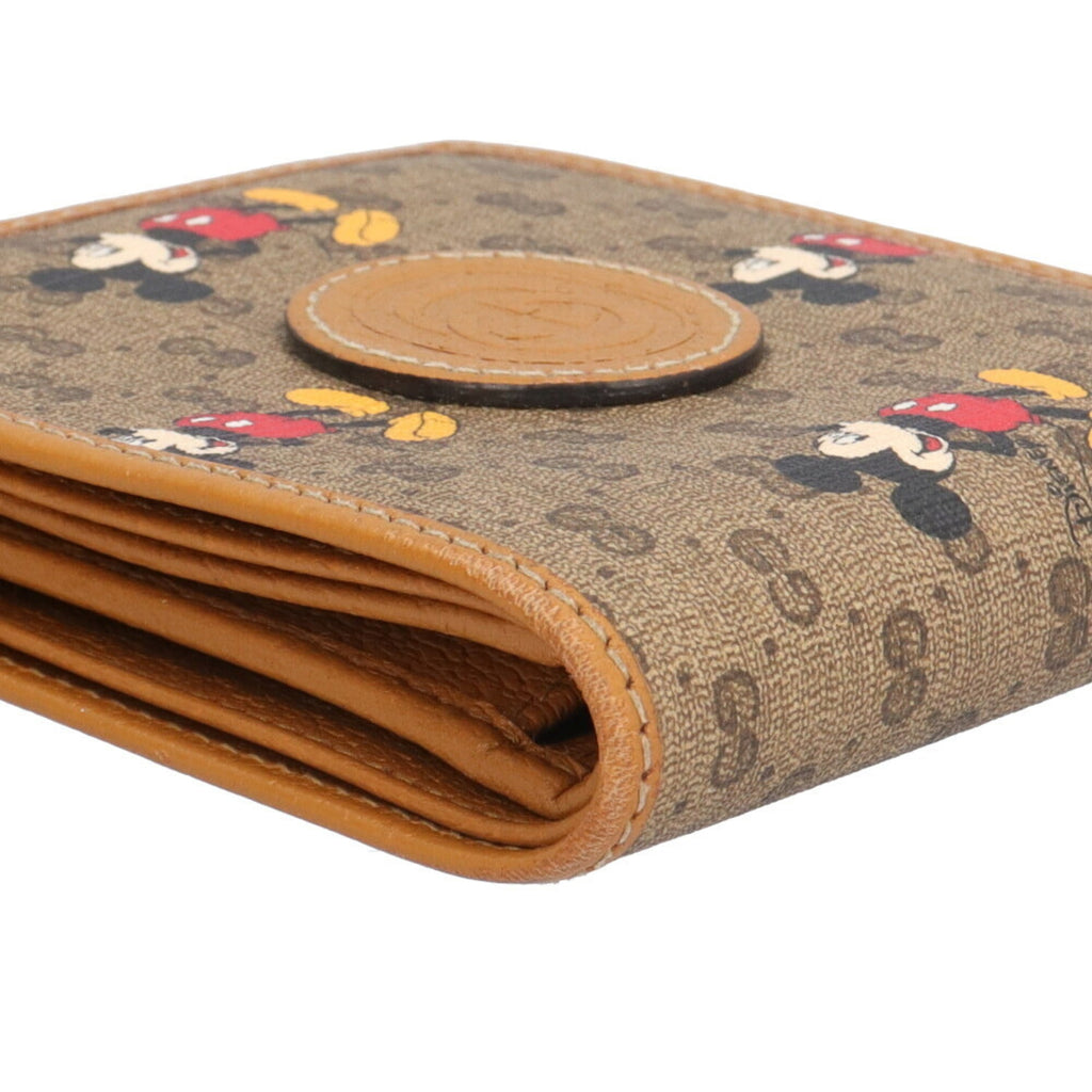 Gucci Brown Gg Supreme Canvas Wallet (Bi-Fold) (Pre-Owned)