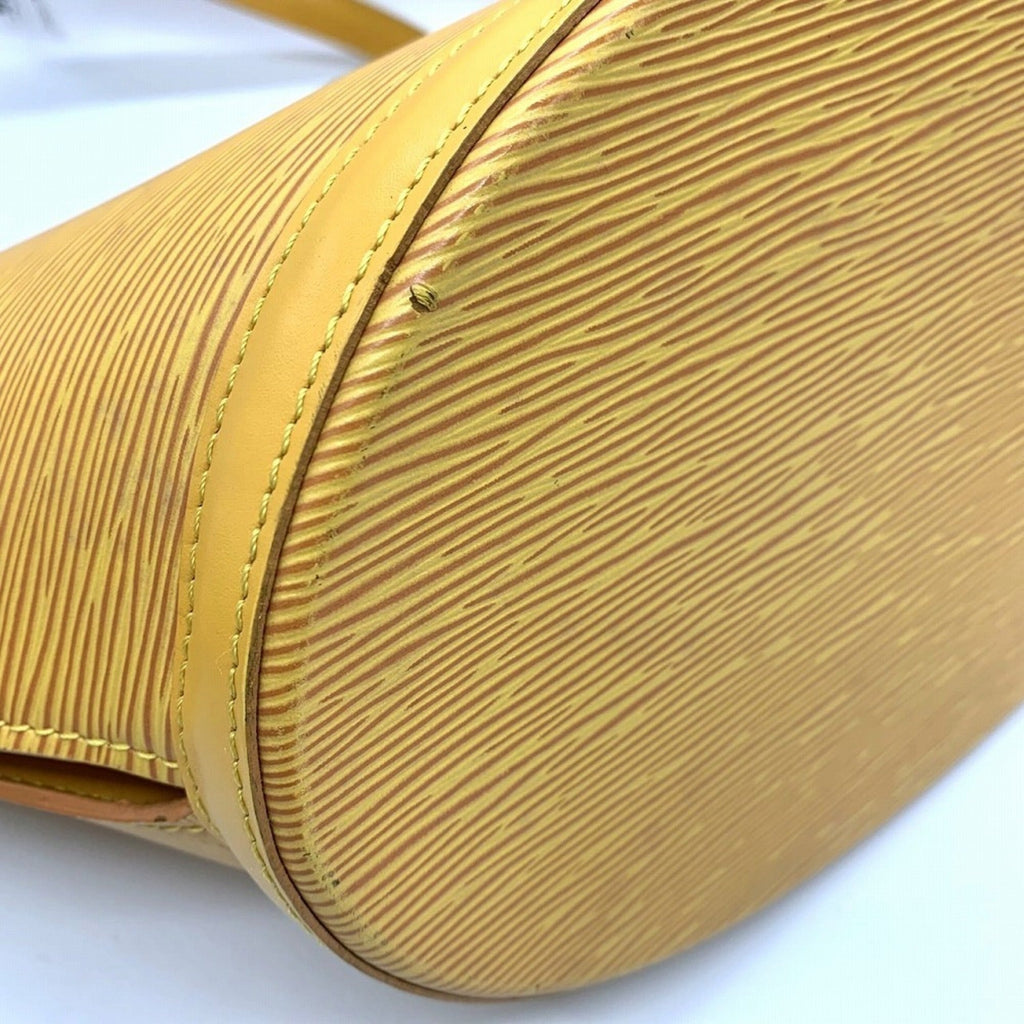 Louis Vuitton Epi Yellow Epi Leather Shoulder Bag (Pre-Owned)