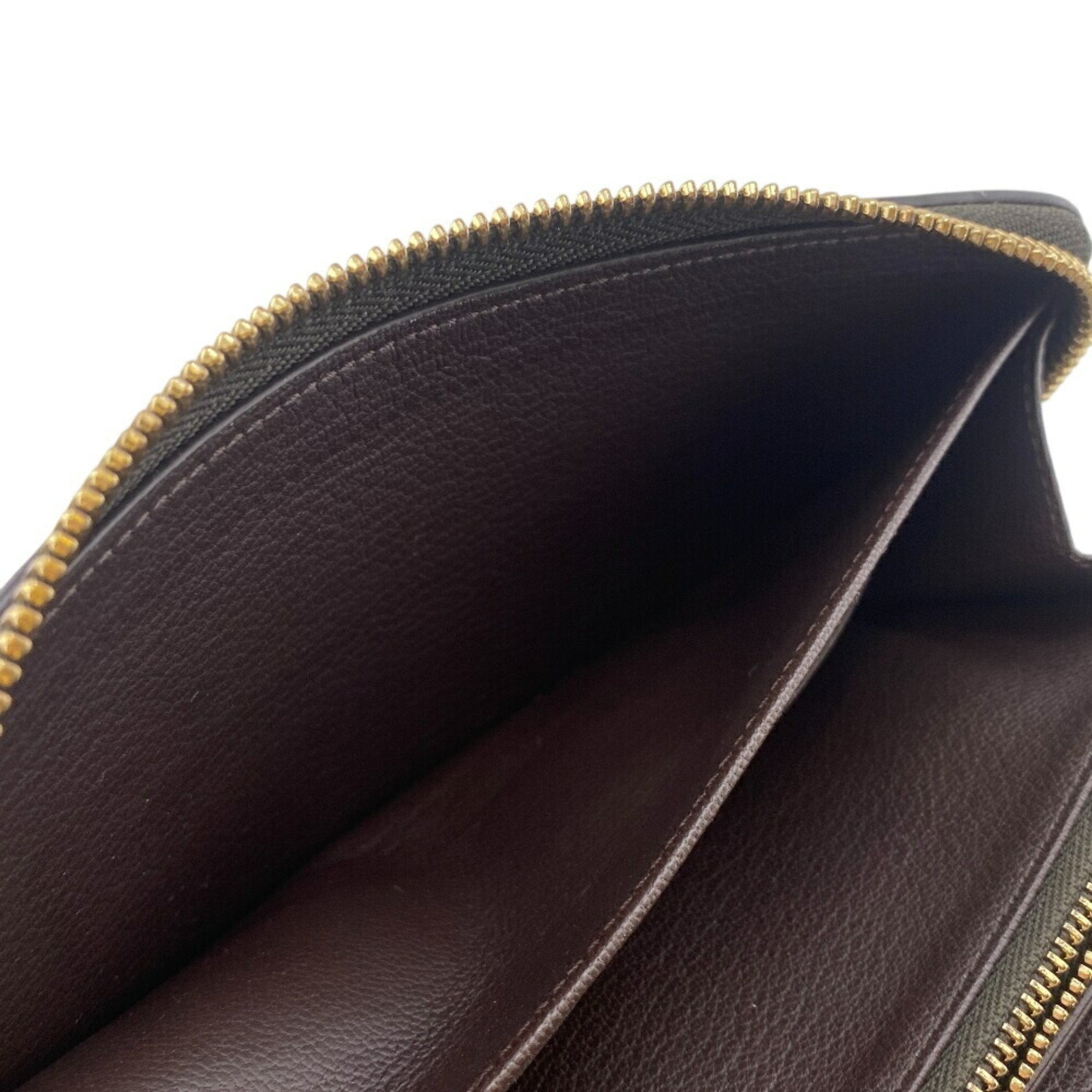 Louis Vuitton Exotic Brown Monogram Monogram Long Wallet (Bi-Fold) (Pre-Owned)