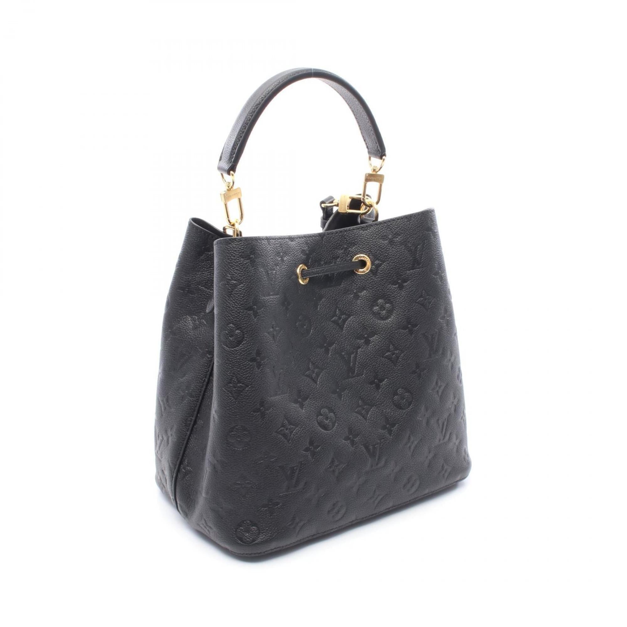Louis Vuitton Black Monogram Empreinte Leather Handbag (Pre-Owned)