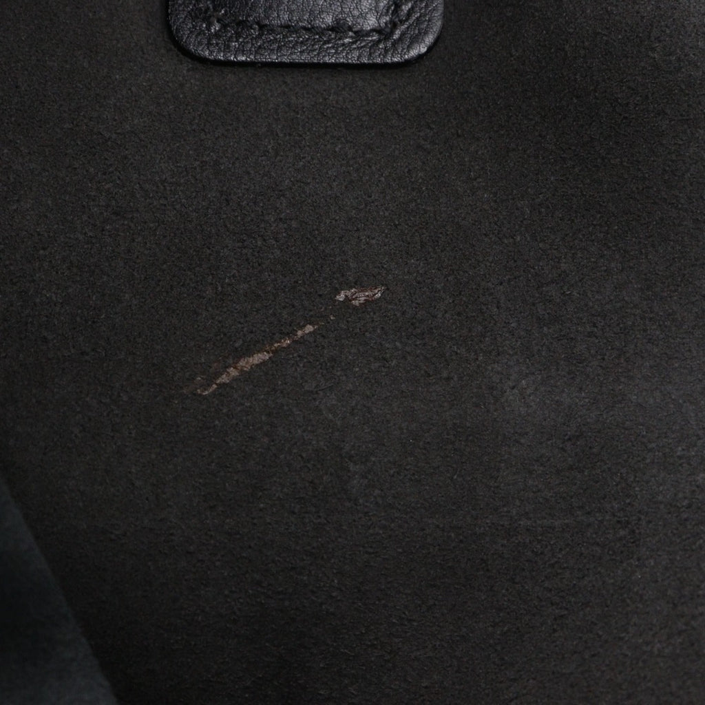 Gucci Black Leather Boston Bag (Pre-Owned)