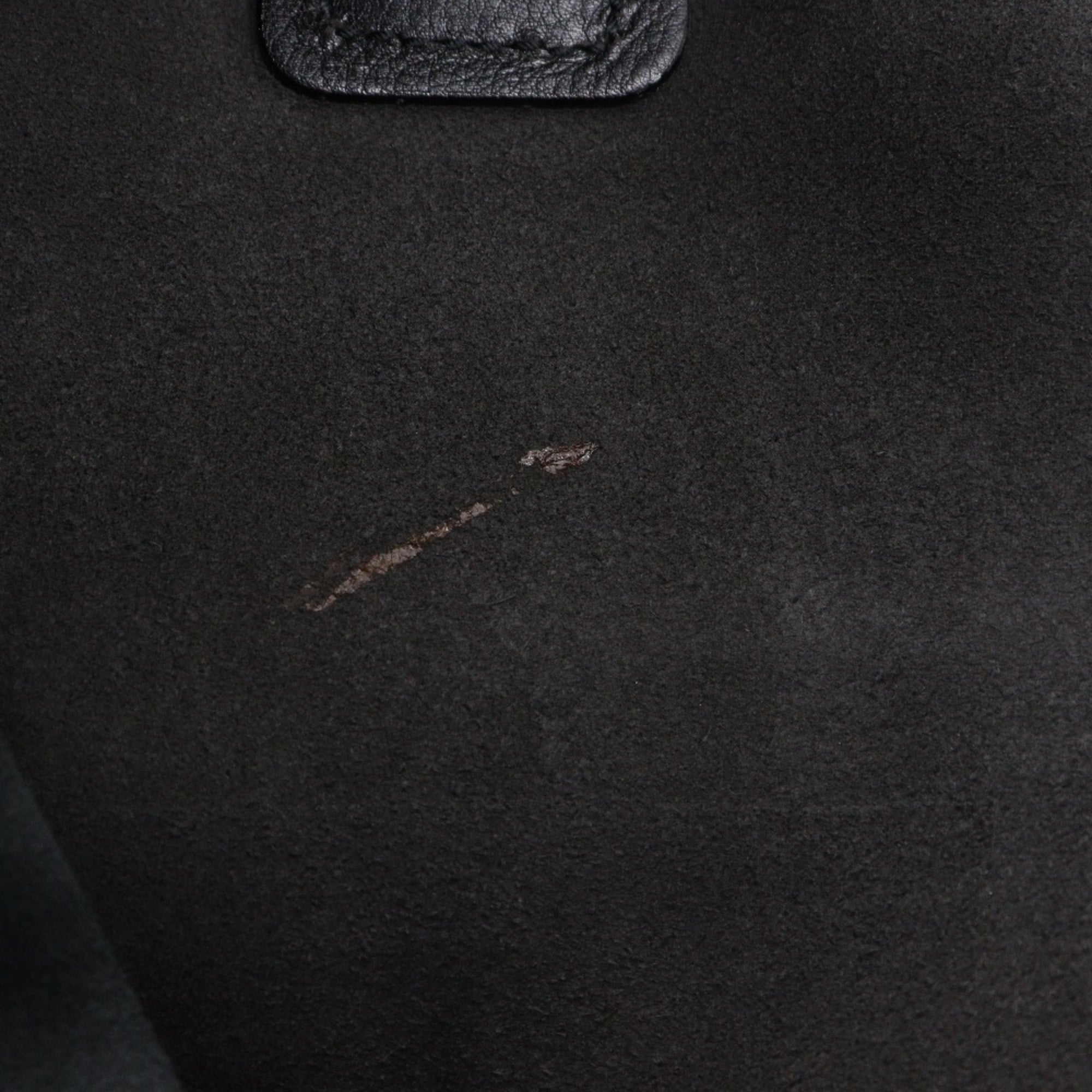 Gucci Black Leather Boston Bag (Pre-Owned)