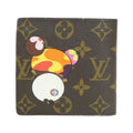 Louis Vuitton Marron Coated Canvas Wallet (Bi-Fold) (Pre-Owned)