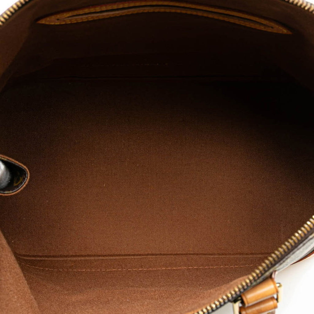 Louis Vuitton Brown Pvc Leather Handbag Shoulder Bag (Pre-Owned)