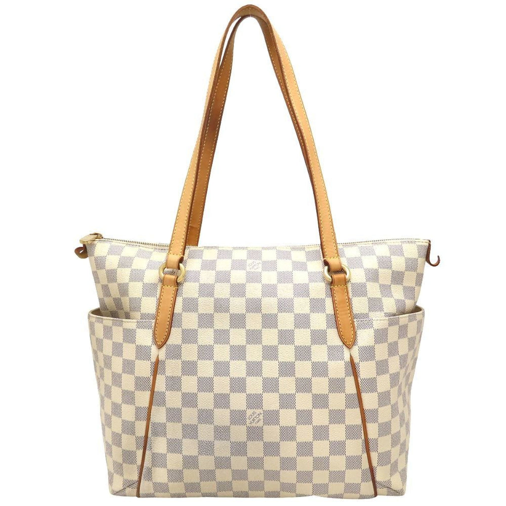 Louis Vuitton Damier Azur Damier Azur Canvas Tote Bag (Pre-Owned)