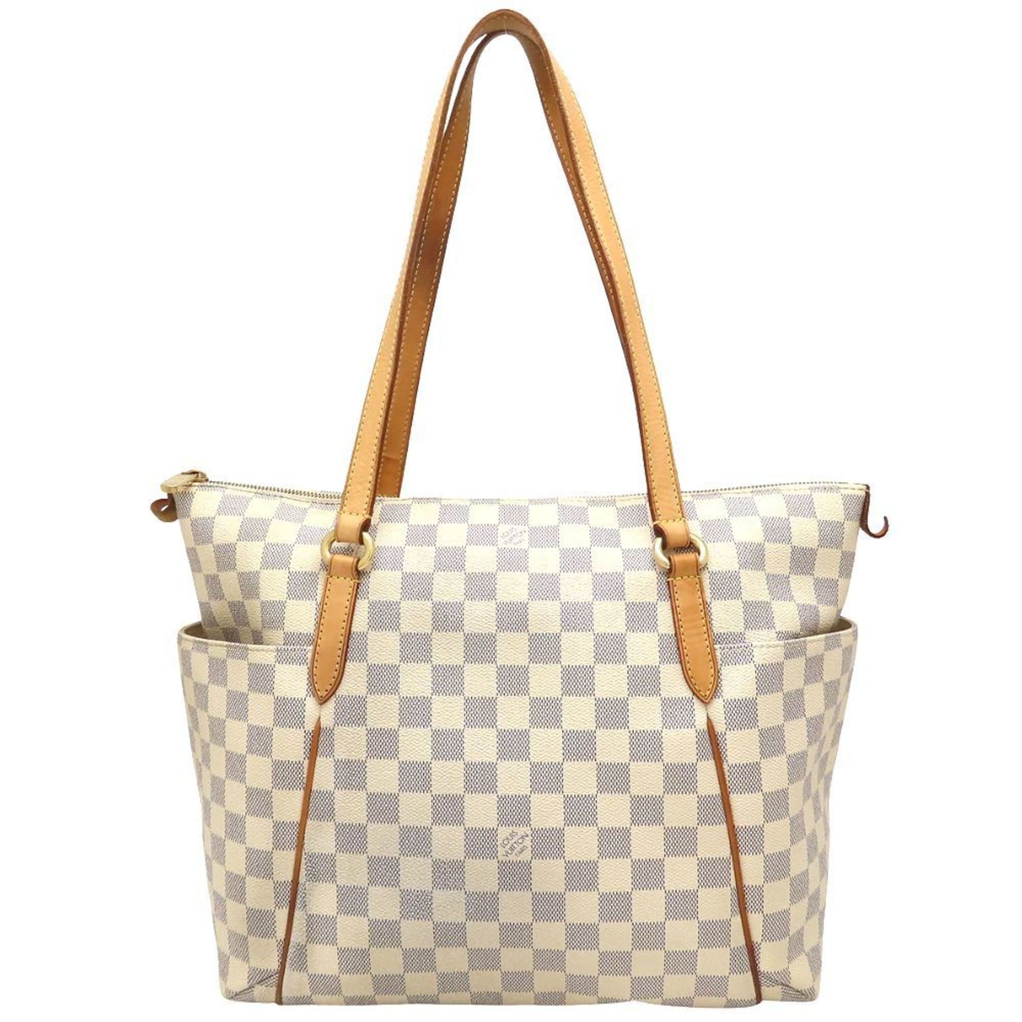 Louis Vuitton Damier Azur Damier Azur Canvas Tote Bag (Pre-Owned)