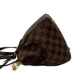 Louis Vuitton Brown Leather Pvc Handbag Tote Bag (Pre-Owned)