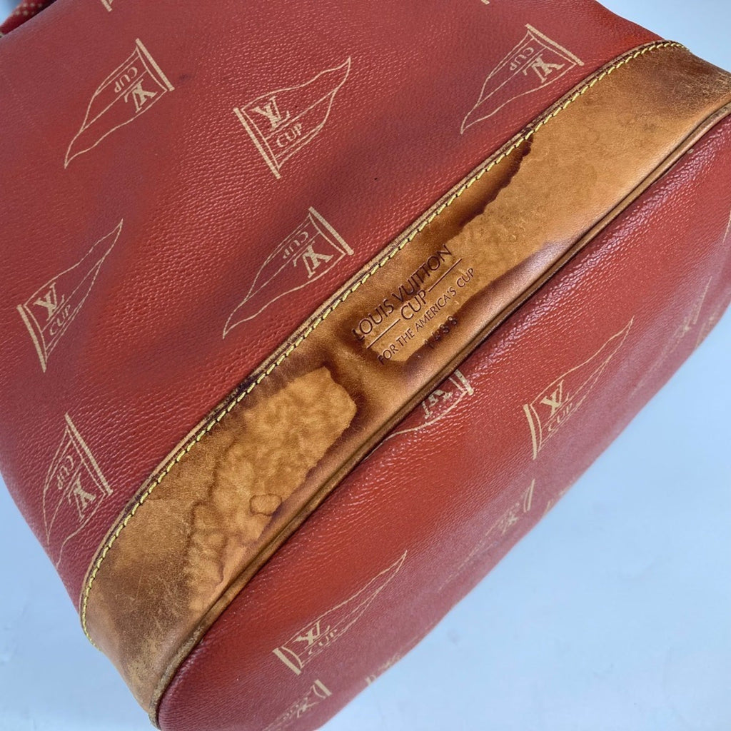Louis Vuitton Brown Pvc Leather Shoulder Bag (Pre-Owned)