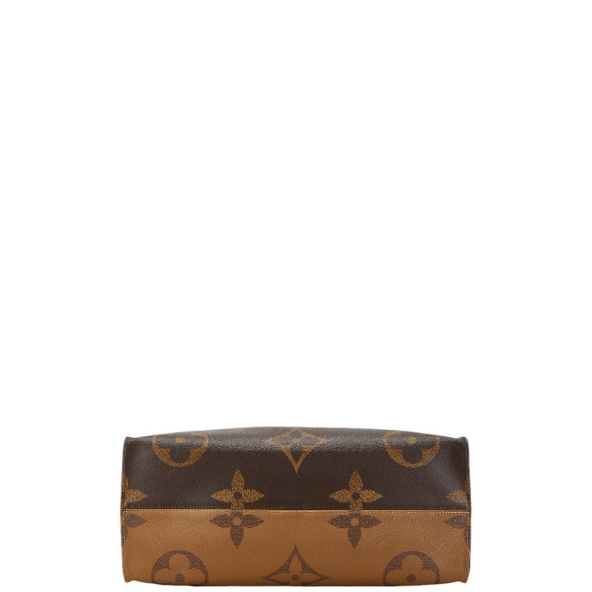 Louis Vuitton Monogram Reverse Brown Pvc Leather Handbag Shoulder Bag (Pre-Owned)