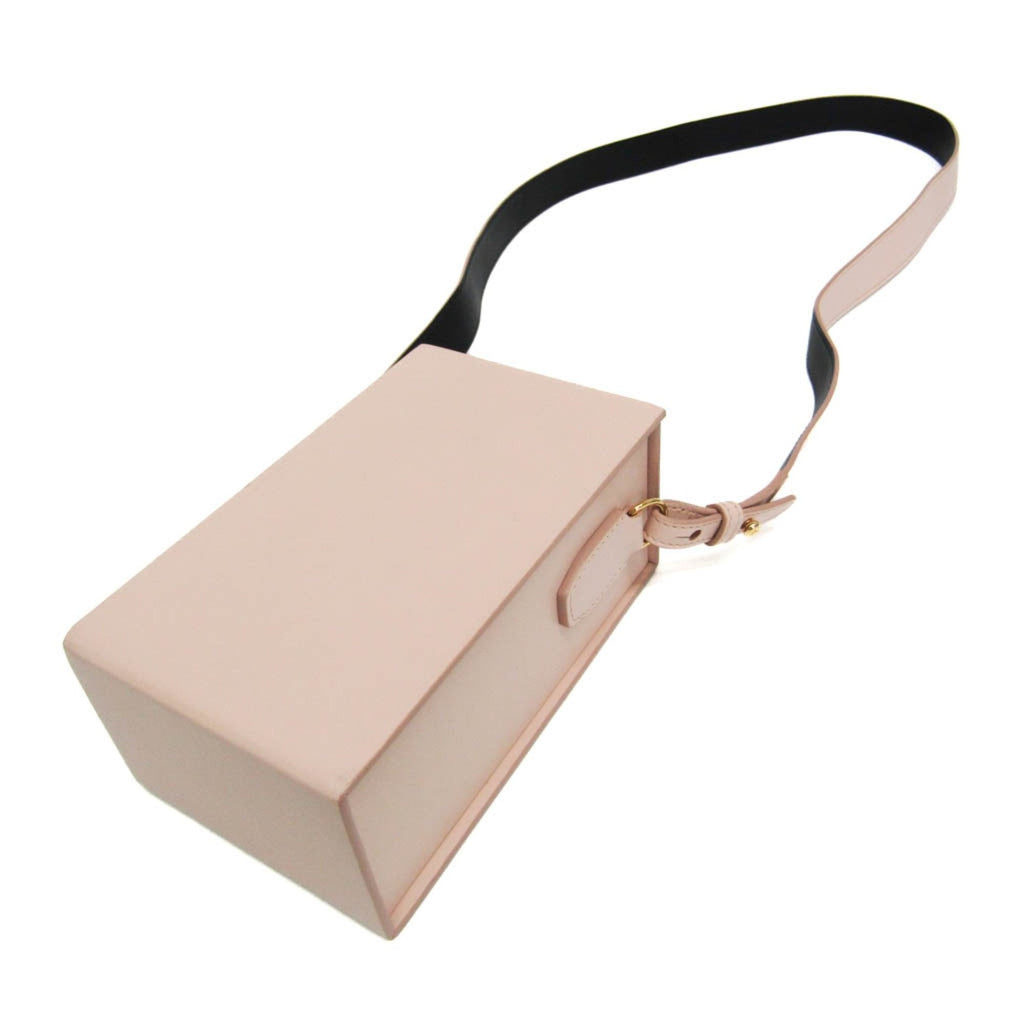 Fendi Pink Leather Shoulder Bag (Pre-Owned)