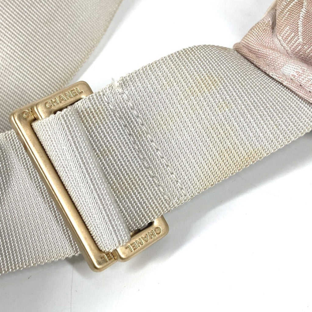 Chanel New Travel Line Pink Nylon Fanny Pack (Pre-Owned)