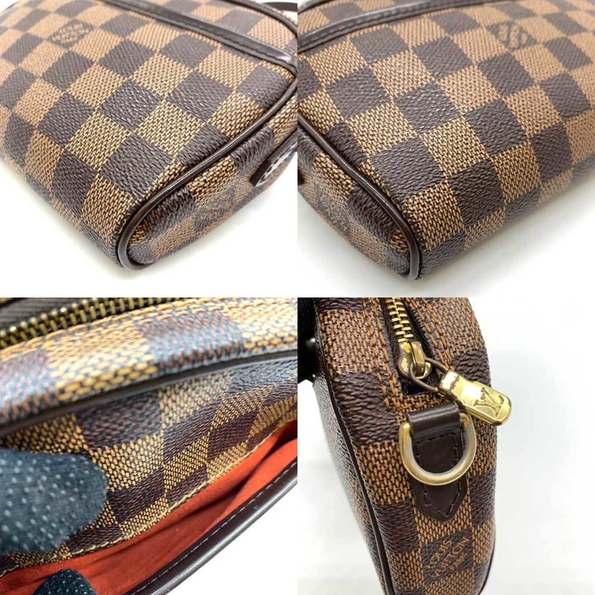 Louis Vuitton Damier Brown Damier Canvas Ebene Fanny Pack Shoulder Bag (Pre-Owned)