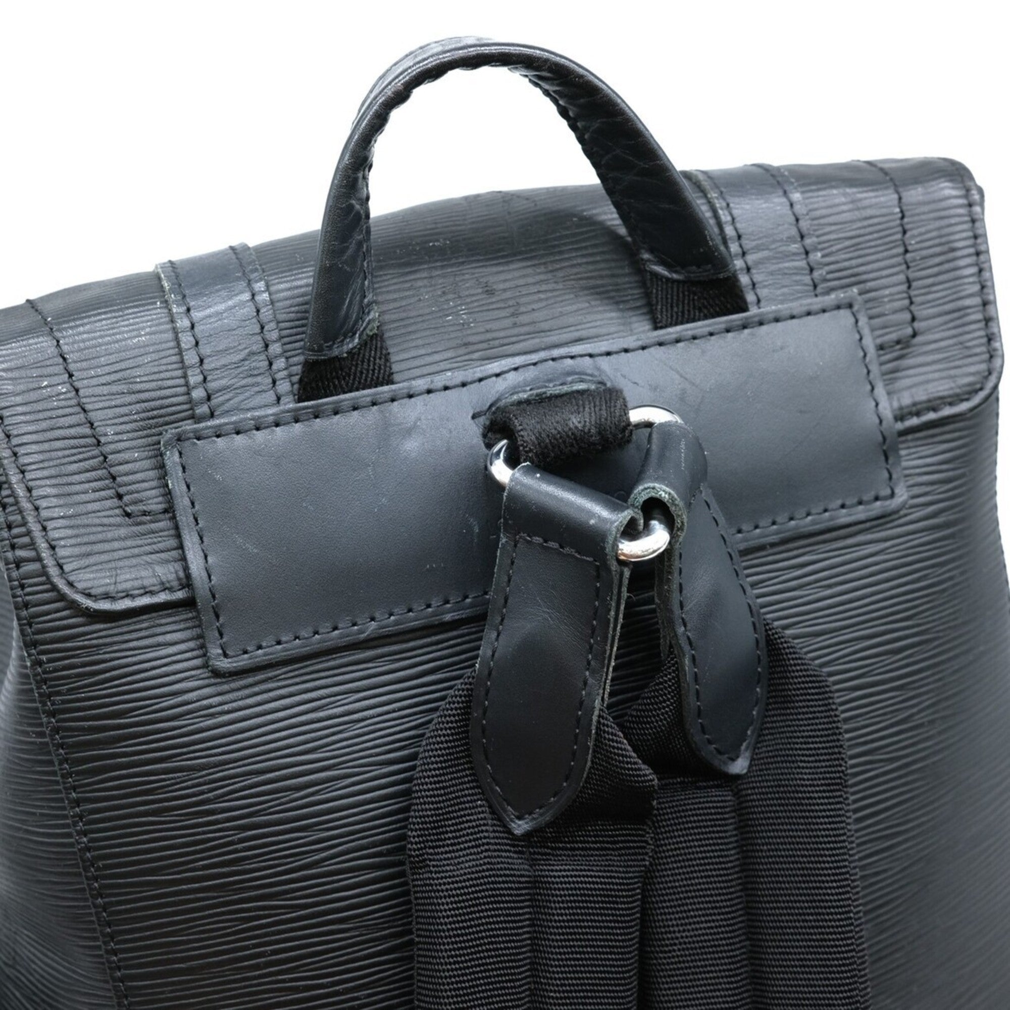 Louis Vuitton Black Epi Leather Backpack (Pre-Owned)