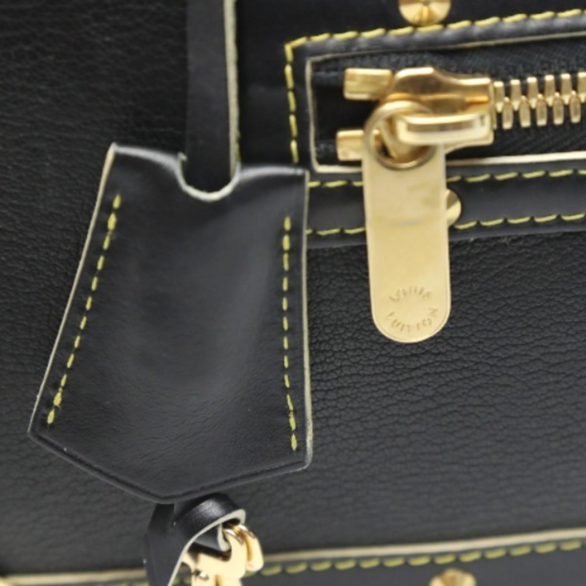 Louis Vuitton Noir Tote Bag (Pre-Owned)