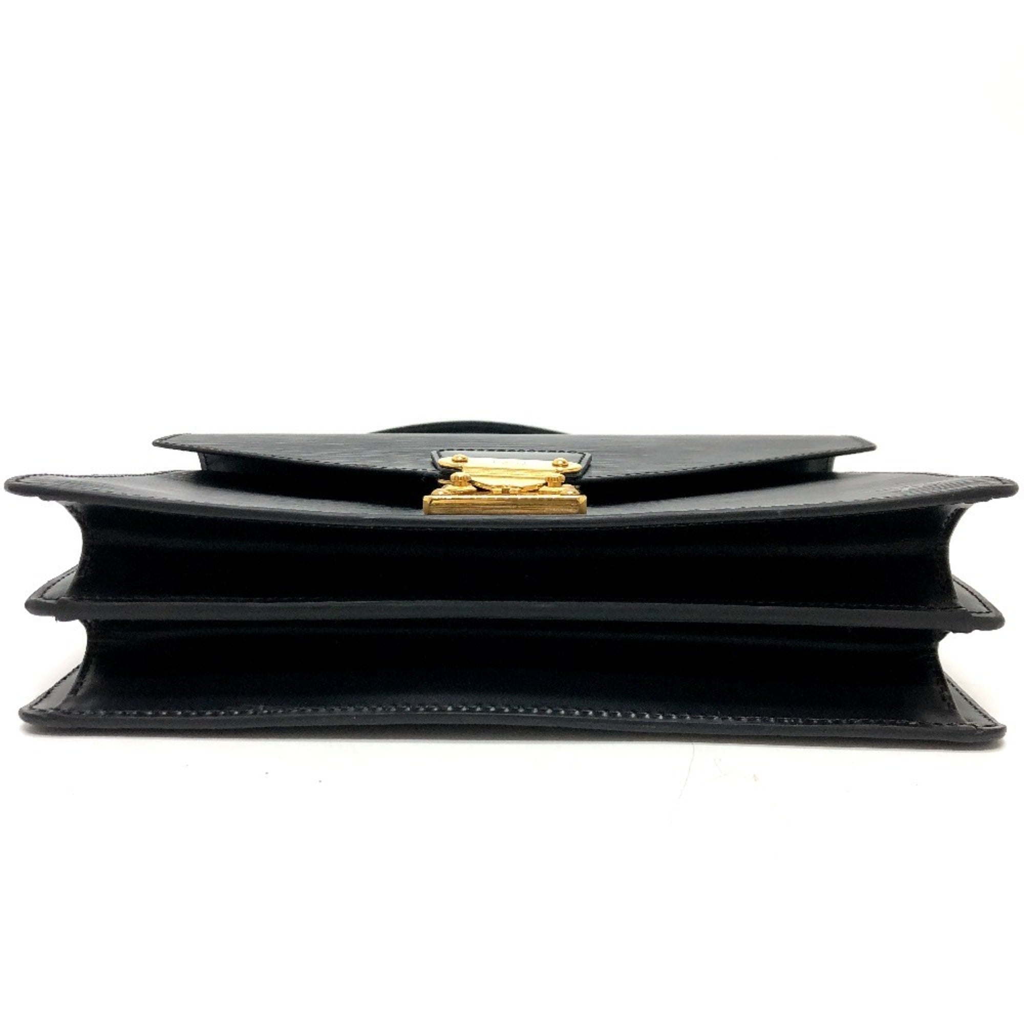 Louis Vuitton Black Epi Leather Handbag (Pre-Owned)