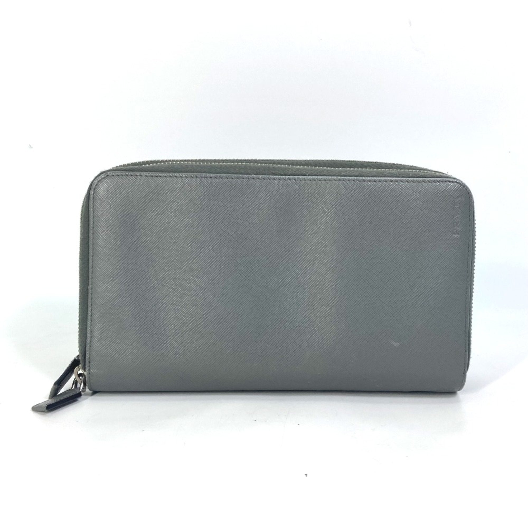 Prada Gray Other Long Wallet (Bi-Fold) (Pre-Owned)