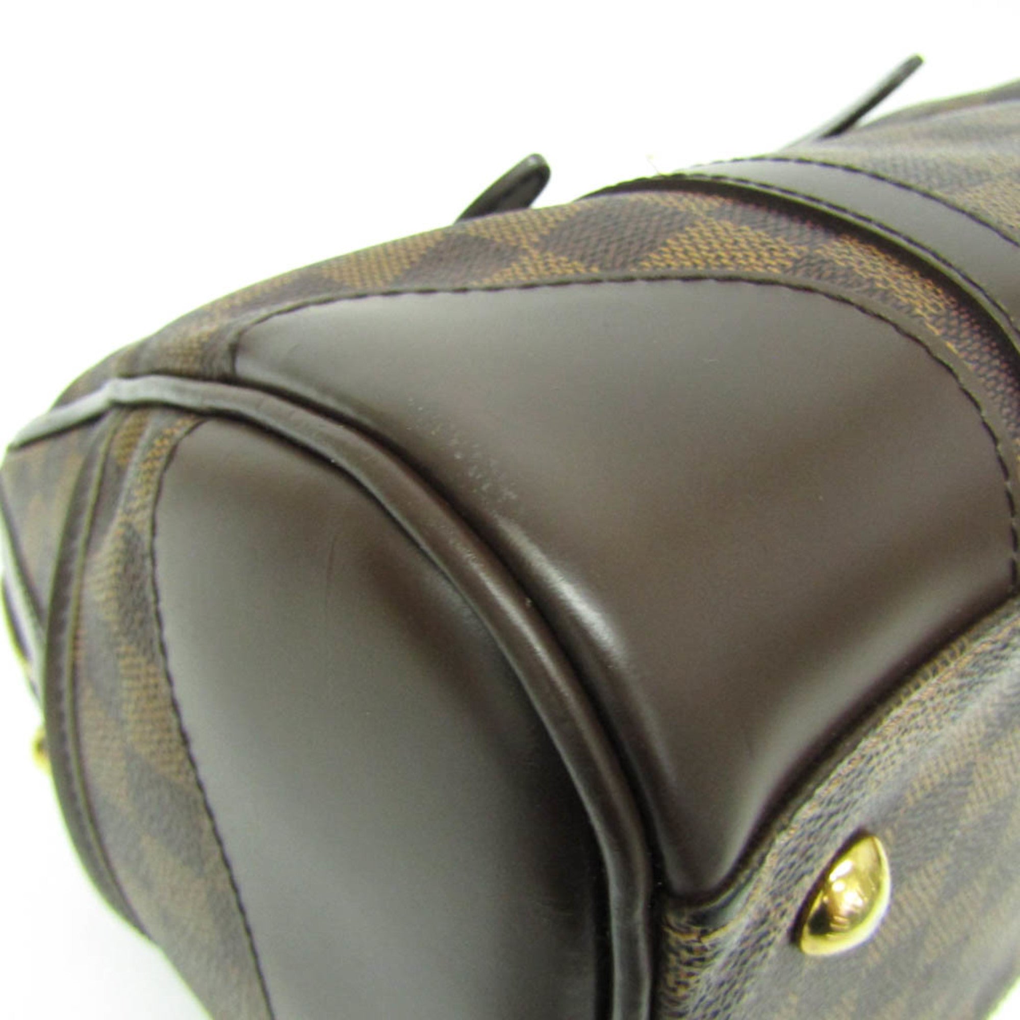 Louis Vuitton Damier Ebene Damier Canvas Handbag (Pre-Owned)