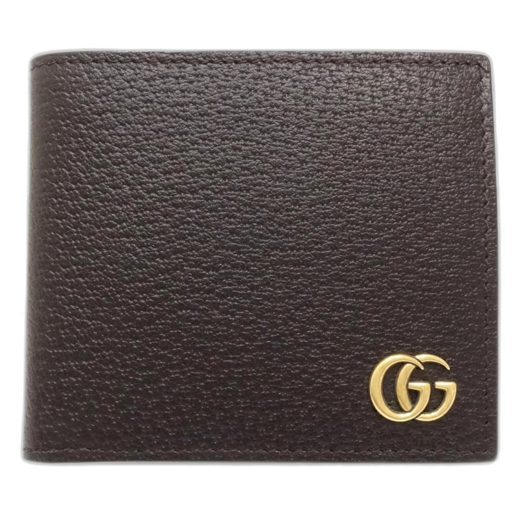 Gucci Dark Brown Leather Wallet (Bi-Fold) (Pre-Owned)