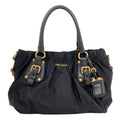 Prada Black Nylon Tote Bag (Pre-Owned)