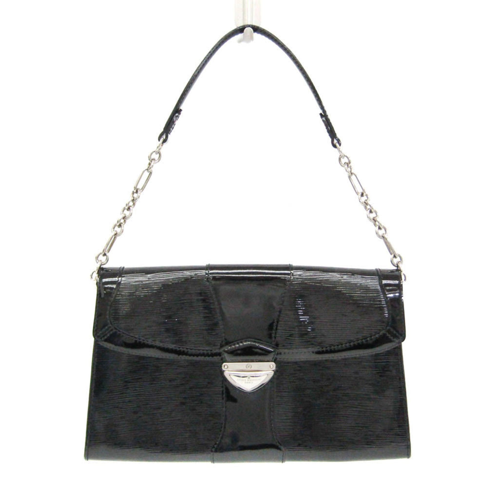 Louis Vuitton Epi Electric Noir Patent Leather Shoulder Bag (Pre-Owned)