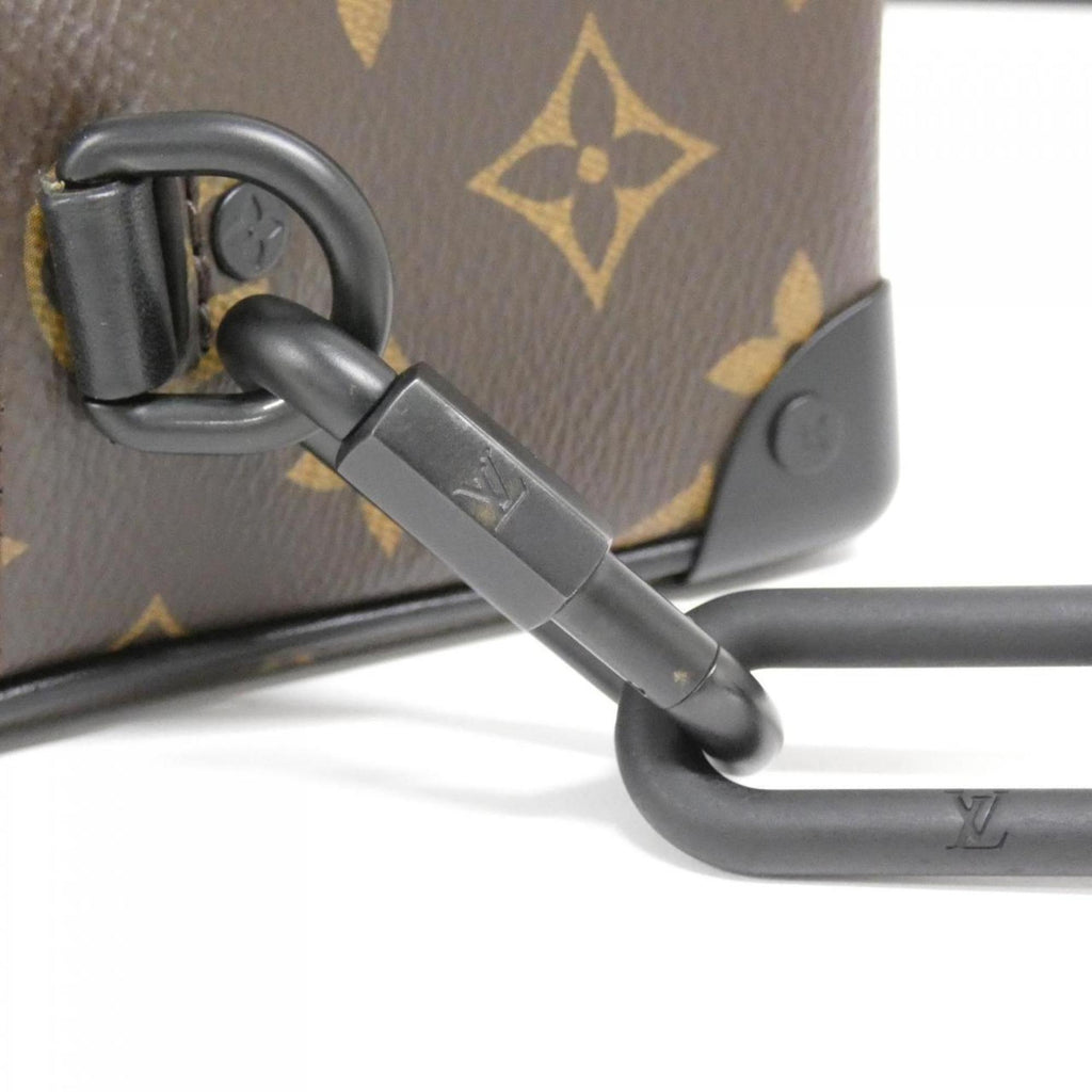 Louis Vuitton Marron Coated Canvas Shoulder Bag (Pre-Owned)